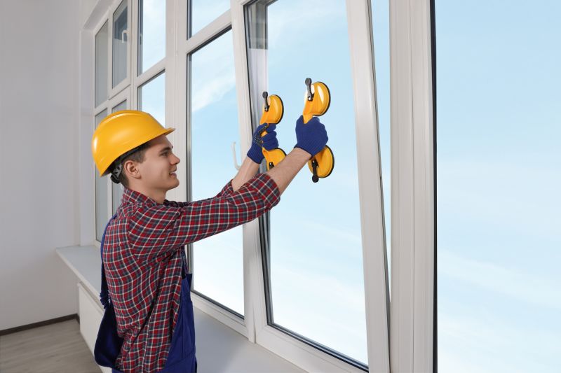 Large picture window installation